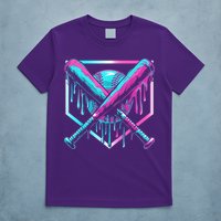 Baseball Drip For Boy Ice Cream Drip Y.o.u.t.h. Boy Baseball T-Shirt