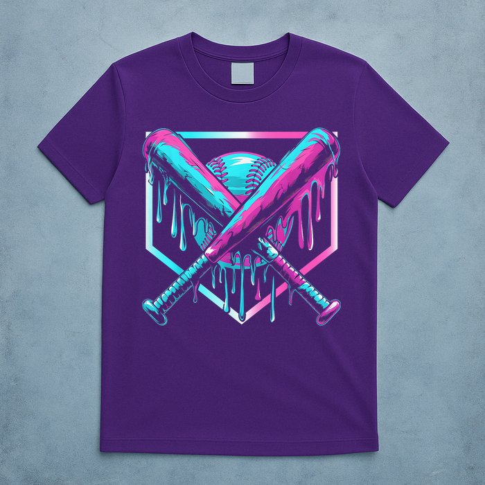 Baseball Drip For Boy Ice Cream Drip Y.o.u.t.h. Boy Baseball T-Shirt