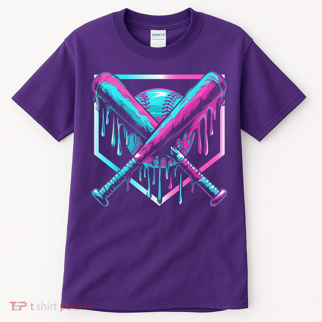 Baseball Drip For Boy Ice Cream Drip Y.o.u.t.h. Boy Baseball Tall T-Shirt