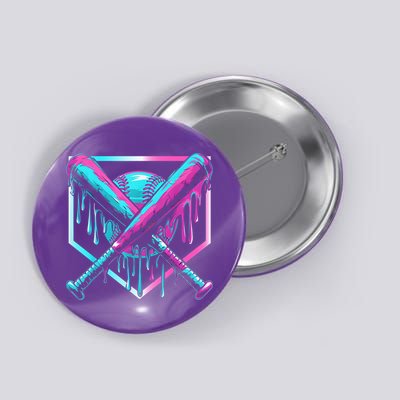 Baseball Drip For Boy Ice Cream Drip Y.o.u.t.h. Boy Baseball Button