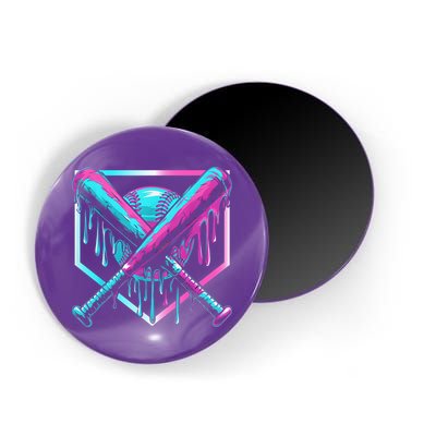 Baseball Drip For Boy Ice Cream Drip Y.o.u.t.h. Boy Baseball Magnet