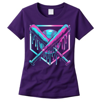 Baseball Drip For Boy Ice Cream Drip Y.o.u.t.h. Boy Baseball Womens T-Shirt