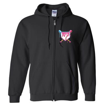 Baseball Drip For Boy Ice Cream Drip Baseball  Full Zip Hoodie