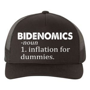 Bidenomics Definition Funny AntiBiden Yupoong Adult 5-Panel Trucker Hat