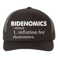 Bidenomics Definition Funny AntiBiden Yupoong Adult 5-Panel Trucker Hat