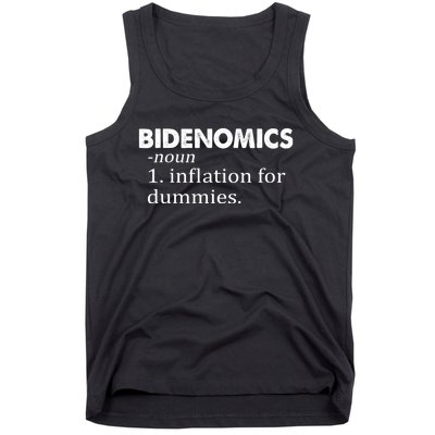 Bidenomics Definition Funny AntiBiden Tank Top