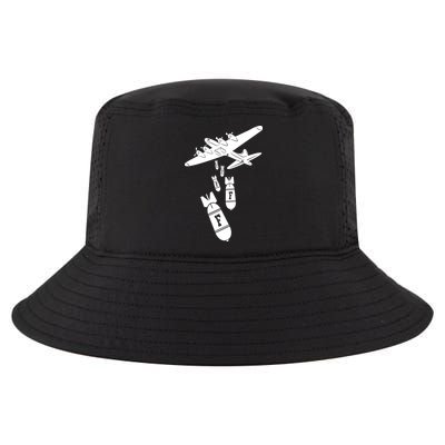 Bomber Dropping F Bombs Funny Cool Comfort Performance Bucket Hat