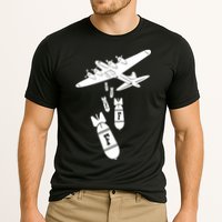 Bomber Dropping F Bombs Funny Performance Shirt
