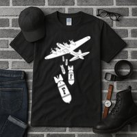 Bomber Dropping F Bombs Funny Tall T-Shirt