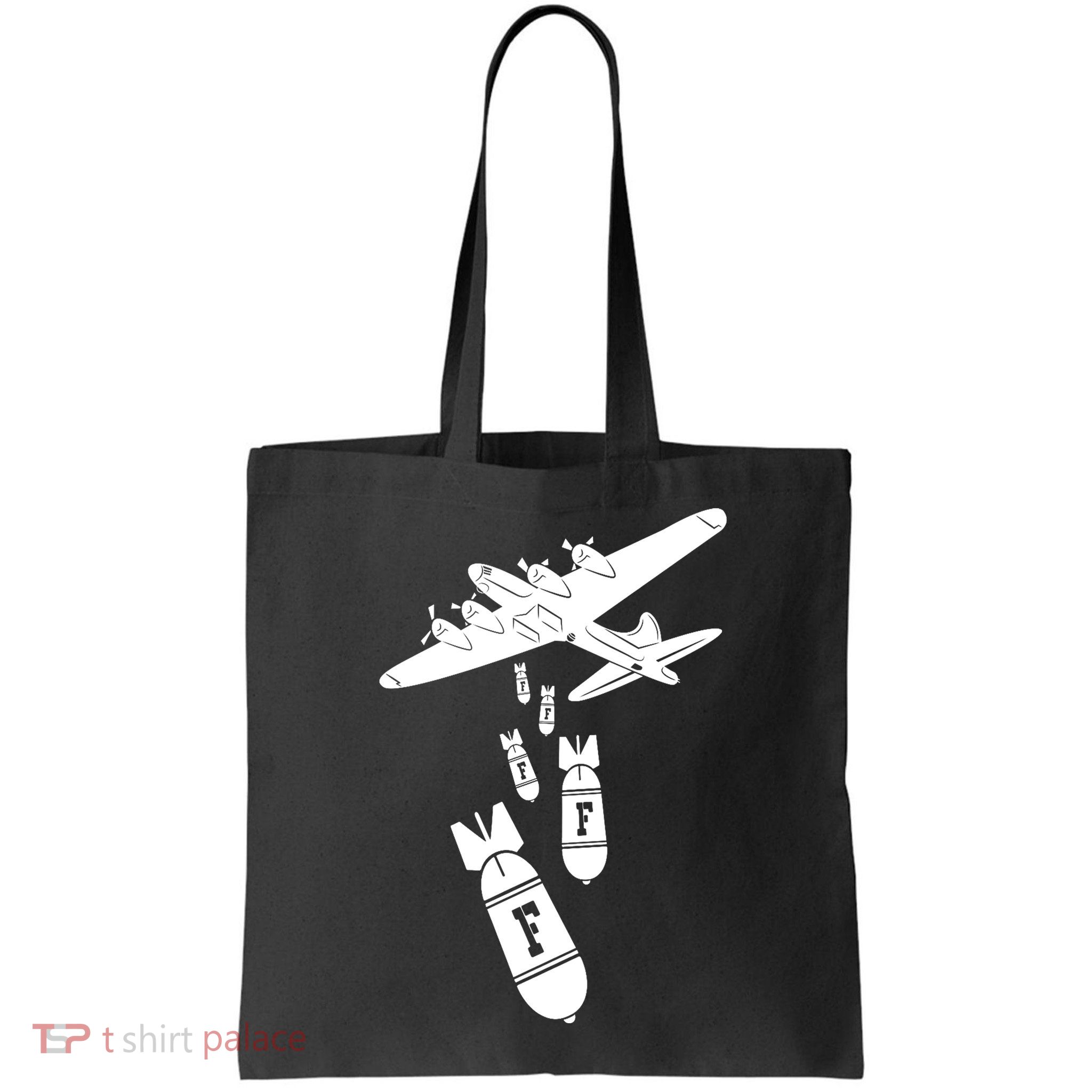Bomber Dropping F Bombs Funny Bag