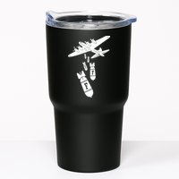 Bomber Dropping F Bombs Funny Tumbler