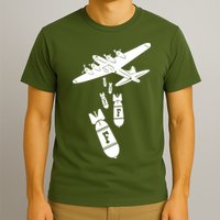 Bomber Dropping F Bombs Funny T-Shirt
