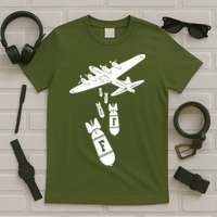 Bomber Dropping F Bombs Funny T-Shirt