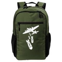 Bomber Dropping F Bombs Funny Backpack