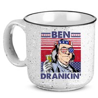 Ben Drankin Funny 4th Of July Drinking Presidents 15oz Campfire Ceramic Mug