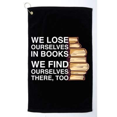 Book Design For A Book Lover Great Gift Platinum Collection Golf Towel