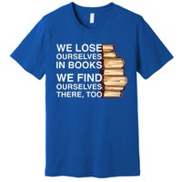 Book Design For A Book Lover Great Gift Premium T-Shirt