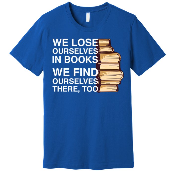 Book Design For A Book Lover Great Gift Premium T-Shirt