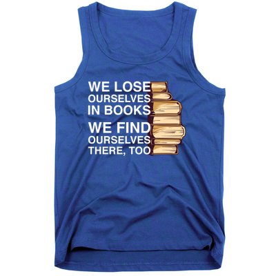 Book Design For A Book Lover Great Gift Tank Top