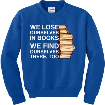 Book Design For A Book Lover Great Gift Kids Sweatshirt