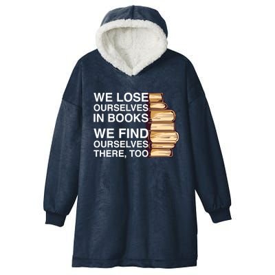 Book Design For A Book Lover Great Gift Hooded Wearable Blanket