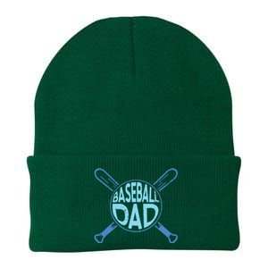 Baseball Dad Father Baseballer Daddy Papa Father's Day Knit Cap Winter Beanie