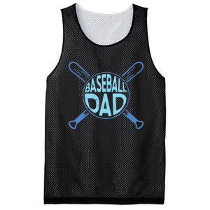 Baseball Dad Father Baseballer Daddy Papa Father's Day Mesh Reversible Basketball Jersey Tank