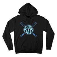 Baseball Dad Father Baseballer Daddy Papa Father's Day Tall Hoodie