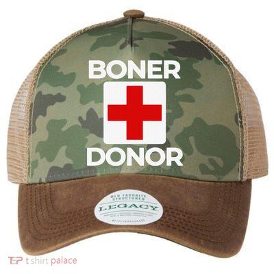 Boner Donor Funny Halloween Legacy Tie Dye Trucker Hat
