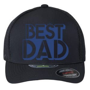 Best Dad Father's Day Gift Flexfit Unipanel Trucker Cap