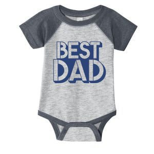 Best Dad Father's Day Gift Infant Baby Jersey Bodysuit