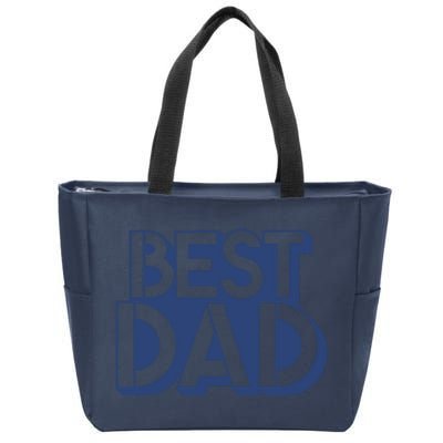 Best Dad Father's Day Gift Zip Tote Bag