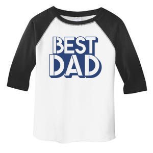 Best Dad Father's Day Gift Toddler Fine Jersey T-Shirt