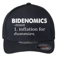 Bidenomics Definition Funny AntiBiden Flexfit Unipanel Trucker Cap