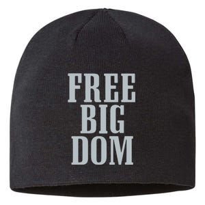 Big Dom Football Sustainable Beanie