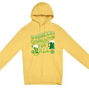 Beer Drinking For Saint Patricks Day Premium Pullover Hoodie