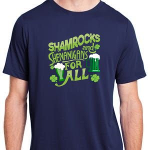 Beer Drinking For Saint Patricks Day Adult ChromaSoft Performance T-Shirt