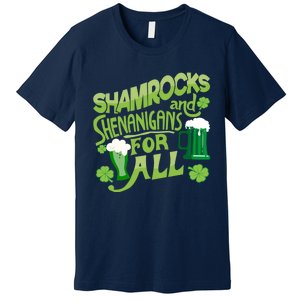 Beer Drinking For Saint Patricks Day Premium T-Shirt