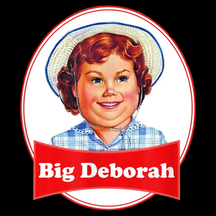 Big Deborah Funny Big Deborah Flat Bill Trucker Hat
