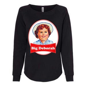 Big Deborah Funny Big Deborah Womens California Wash Sweatshirt