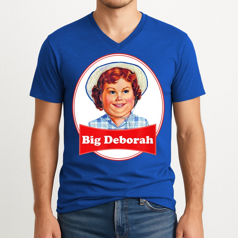 Big Deborah Funny Big Deborah V-Neck T-Shirt