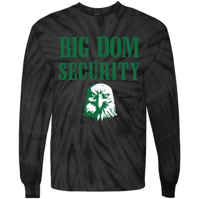 Big Dom Football Tie-Dye Long Sleeve Shirt