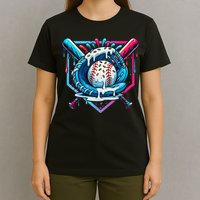 Baseball Drip For Ice Cream Drip Baseball T-Shirt