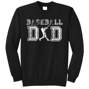 Baseball Dad Funny Fathers Day Gift For Daddy Papa Father Sweatshirt