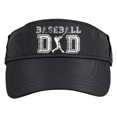 Baseball Dad Funny Fathers Day Gift For Daddy Papa Father Adult Drive Performance Visor