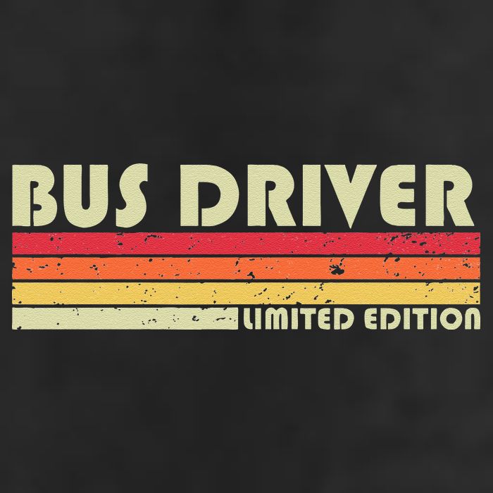 BUS DRIVER Funny Job Title Profession Birthday Worker Idea Cool Comfort Performance Bucket Hat