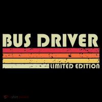 BUS DRIVER Funny Job Title Profession Birthday Worker Idea Impact Tech Backpack