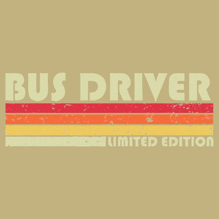 BUS DRIVER Funny Job Title Profession Birthday Worker Idea Cooling Performance Crew T-Shirt