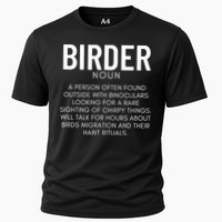 Birder Definition Funny Bird Watching Performance Shirt