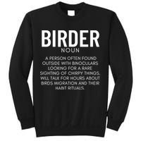 Birder Definition Funny Bird Watching Sweatshirt